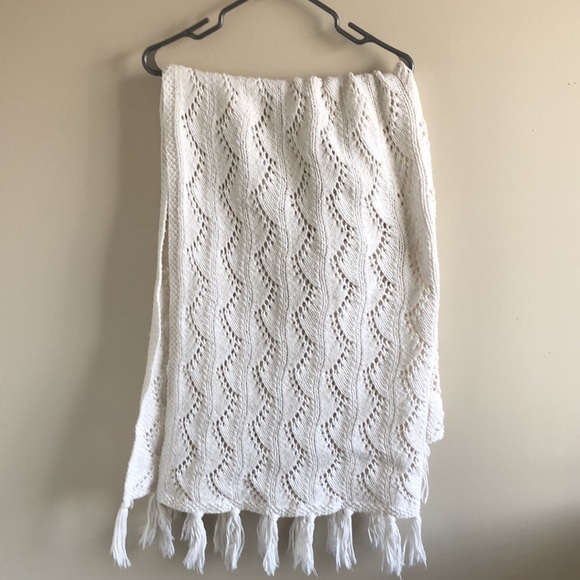 Vintage Other - Vintage hand knit blanket